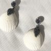 MERMAID LUX BLACK EARRINGS - Image 2