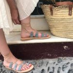 ATHENEA  GREY SANDALS