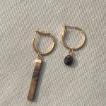 THE ASYMETRIC TIGER  EARRINGS