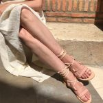 RHODAS NUDE SANDALS