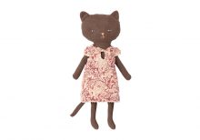 Chatons Kitten - Black (24cm)-MAILEG