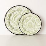 Enamel Botanic medium flat plate Ø20 cm