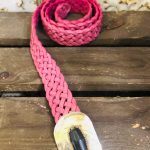 THE WOODSTOCK BELT PINK