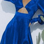 ROSALIA MINI DRESS ROYAL BLUE
