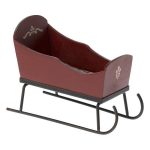 Trineo - Rojo para Ratoncitos (L12cm)-MAILEG