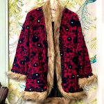 SHIVA HAND EMBROIDERED FLORAL JACKET COAT LOVE GARDEN