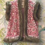 SHIVA HAND EMBROIDERED FLORAL WAISTCOAT BLUSH