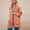 GARDEN CORAL REVERSIBLE KIMONO JACKET - Image 7