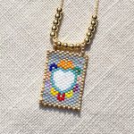 COLGANTE CORAZÓN GRIS