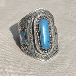 BRAZALETE STONE TRIBAL DE PLATA