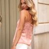 OBE PLAIN STRAPLESS TOP WITH LACE IN PINK NECKLINE - Image 2