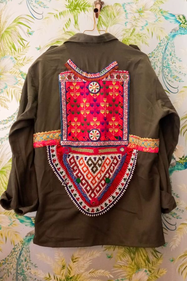 ARMY VINTAGE TRIBAL JACKET 4