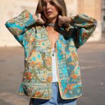 KERALA CHAQUETA KIMONO VINTAGE BORDADA 3