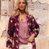 THE HENDRIX VELVET EMBROIDERED JACKET MAUVE - Image 6