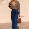 MARAIS BLUE CROPPED JEANS - Imagen 2