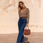 MARAIS BLUE CROPPED JEANS