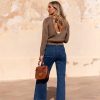 MARAIS BLUE CROPPED JEANS - Imagen 4