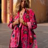 THE VELVET UNDERGROUND KIMONO GARDEN PINK - Imagen 2