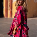 THE VELVET UNDERGROUND KIMONO GARDEN PINK