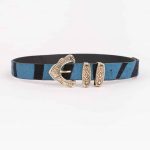 THE FEZ BELT BLUE