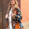 SUZANI FLORAL JACKET COAT FUR MELON - Image 7