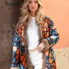 SUZANI FLORAL JACKET COAT FUR MELON - Image 2