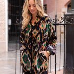 THE VELVET UNDERGROUND IKAT  BLACK