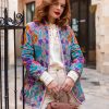 THE HENDRIX VELVET EMBROIDERED JACKET BLUSH - Imagen 2