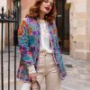 THE HENDRIX VELVET EMBROIDERED JACKET BLUSH - Imagen 4