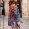 THE HENDRIX VELVET EMBROIDERED JACKET BLUSH - Imagen 7