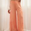 RUMIN PALAZZO PANTS WITH EMBROIDERY ORANGE - Image 2