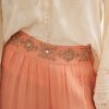 RUMIN PALAZZO PANTS WITH EMBROIDERY ORANGE - Image 3