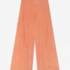 RUMIN PALAZZO PANTS WITH EMBROIDERY ORANGE - Image 4