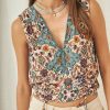 RUSTIK SHORT BLOUSE PRINTED WITH EMBROIDERY - Image 4