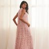 SAKURA SHIRT DRESS MAXI PRINT PINK - Image 5