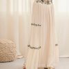 SATIS MAXI SKIRT WITH IVORY EMBROIDERY - Image 5