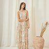 SHU LONG PRINTED DRESS WITH EMBROIDERY - Image 2