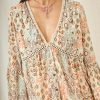 SOKA LONG SLEEVE PRINTED BLOUSE WITH EMBROIDERY - Image 5