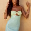 MERMAID MINI DRESS OMBRÉ BLUE MINT - ENVIO INMEDIATO - Imagen 6