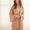 LIFOL KIMONO PRINTED WITH CHERRY LACE - Image 2