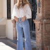 WOODSTOCK FLARED JEANS LAVADO AZUL - Imagen 3