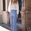 WOODSTOCK FLARED JEANS LAVADO AZUL - Imagen 6