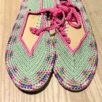 INDIE CROCHET BALLERINAS ACQUA