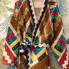 LISSETTE PATCHWORK CUTOUT KIMONO JACKET 2 - Image 3