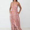 JAIPUR JAZZ MAXI DRESS ORANGE - Image 2