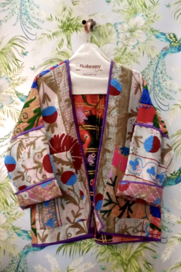 KERALA VINtAGE EMBROIDERED KIMONO JACKET 2