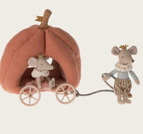 Pumpkin carriage.