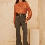 KRISHA OCHRE BLOUSE