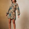 KOHINA SHORT FLORAL PRINT DRESS - Image 4