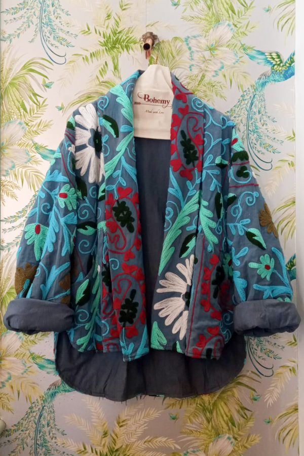 TRISHA JACKET TURQUOISE